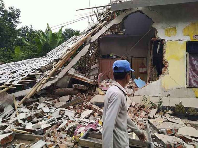 A Indonésia está localizada no Anel de Fogo do Pacífico geologicamente ativo e experimenta regularmente terremotos e atividade vulcânica. Foto: Handout / Badan Nasional Penanggulang Bencana/ AFP/ A Indonésia está localizada no Anel de Fogo do Pacífico geologicamente ativo e experimenta regularmente terremotos e atividade vulcânica. Foto: Handout / Badan Nasional Penanggulang Bencana/ AFP/
