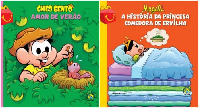 Lançamento faz parte de campanha de incentivo à leitura. Foto: Mc Donald's/Divulgação./ Lançamento faz parte de campanha de incentivo à leitura. Foto: Mc Donald's/Divulgação./