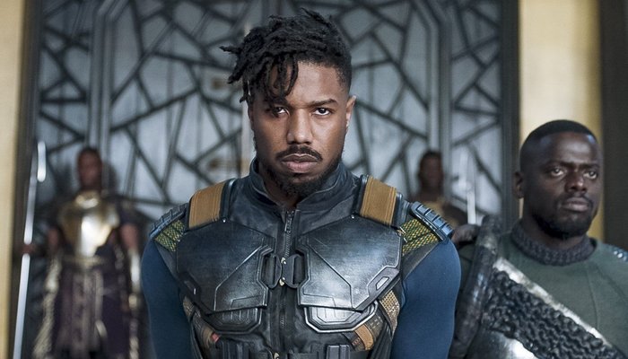 Michael B. Jordan e Daniel Kaluuya no filme Pantera Negra. Foto: Reprodução/Marvel