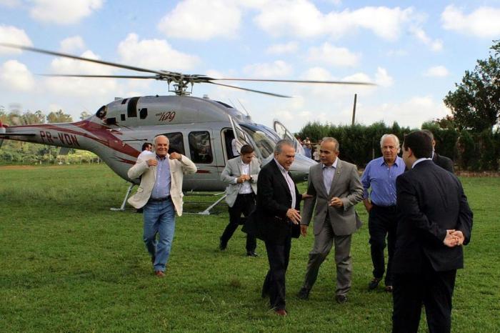 Helicóptero usado por Temer pertence a empresário cuja empreiteira é investigada em dois ramos da Lava-Jato. Foto: Divulgação / Divulgação/ Helicóptero usado por Temer pertence a empresário cuja empreiteira é investigada em dois ramos da Lava-Jato. Foto: Divulgação / Divulgação/