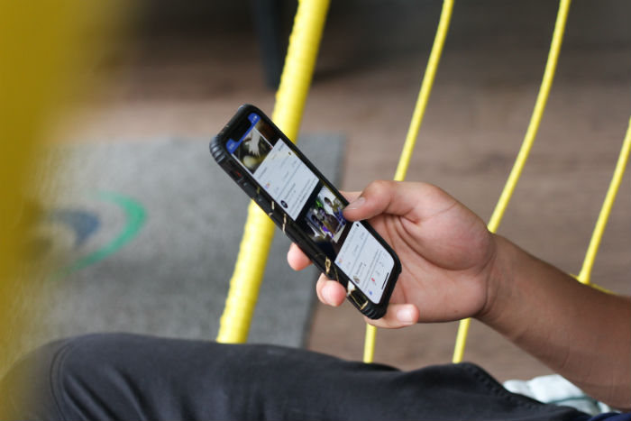 Tempo de uso diário do smartphone não deve ser ilimitado. Foto: Mandy Oliver/Esp.DP.