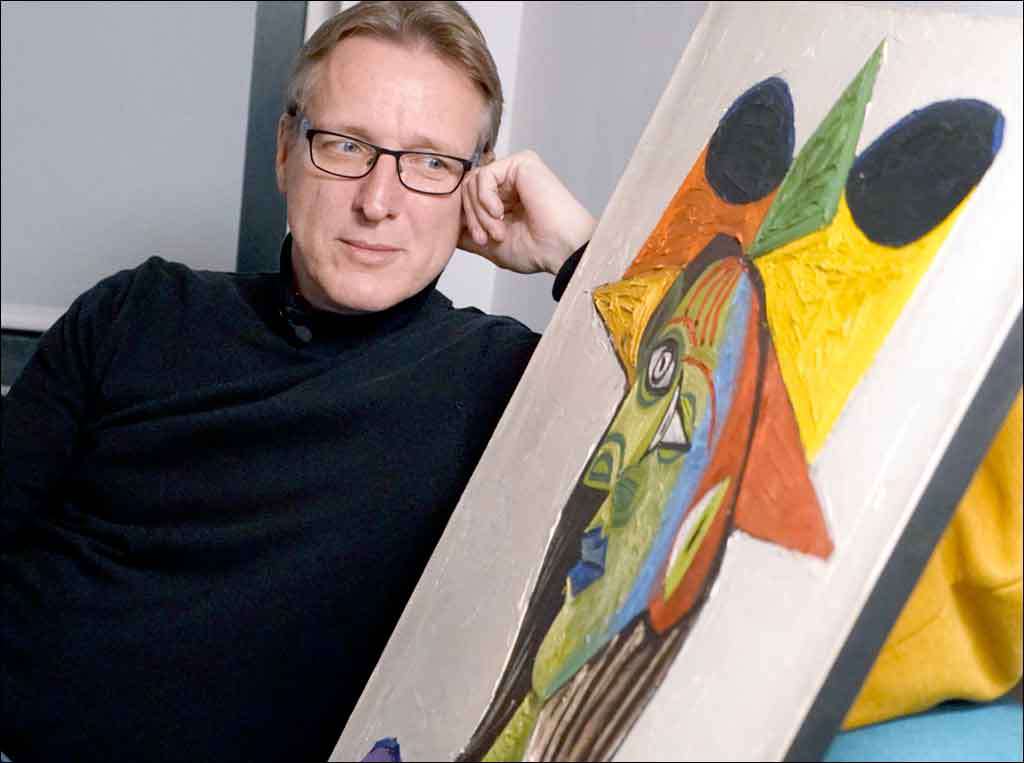 Arthur Brand diz que a valiosa obra de Picasso circulou entre negociantes de drogas e armas. Foto: Arthur Brand/AFP/ Arthur Brand diz que a valiosa obra de Picasso circulou entre negociantes de drogas e armas. Foto: Arthur Brand/AFP/