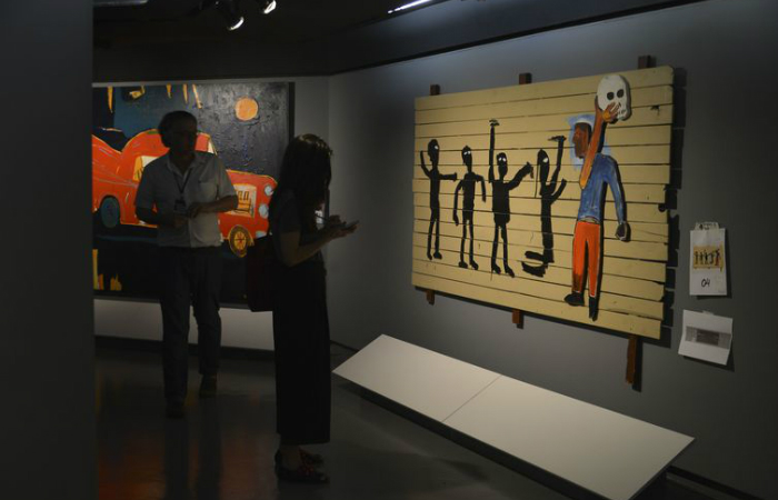 A exposição Jean-Michel Basquiat no CCBB-SP - Rovena Rosa/Agência Brasil/ A exposição Jean-Michel Basquiat no CCBB-SP - Rovena Rosa/Agência Brasil/