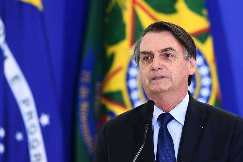 Bolsonaro diz que o governo concluiu 95% das 35 metas estipuladas em janeiro deste ano para os 100 primeiros dias. Parlamentares t&ecirc;m vis&atilde;o diferente. Foto: Evaristo S&aacute; / AFP/