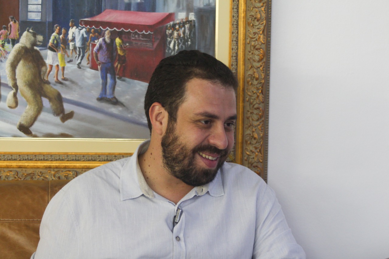 Guilherme Boulos afirmou que é preciso descobrir quem mandou matar a vereadora Marielle Franco (Foto: Mandy Oliver/Esp.DP)