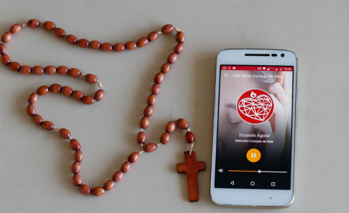 A webradio Coração de Mãe conta com uma programação 24 horas. Foto: Leonardo Santana/Esp.DP.