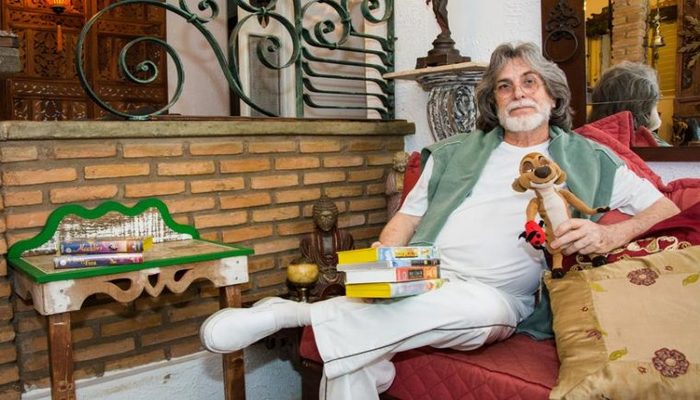 Pedro começou a dublar em 1971 e fez trabalhos em 'A Bela e a Fera' e 'O Corcunda de Notre-Dame'. Foto: Arquivo Pessoal/ Pedro começou a dublar em 1971 e fez trabalhos em 'A Bela e a Fera' e 'O Corcunda de Notre-Dame'. Foto: Arquivo Pessoal/