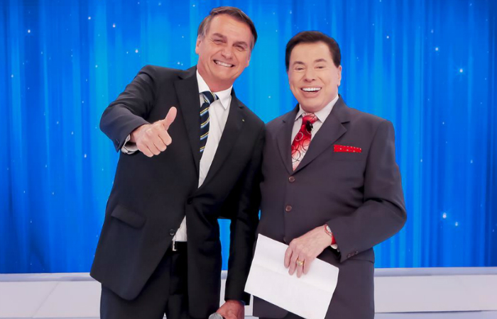 Jair Bolsonaro e Silvio Santos v&atilde;o discutir sobre tem&aacute;ticas atuais. Foto: Lourival Ribeiro/Divulga&ccedil;&atilde;o/
