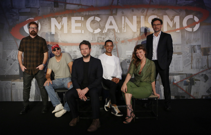 Elenco da série O Mecanismo. Foto: Netflix/Divulgação