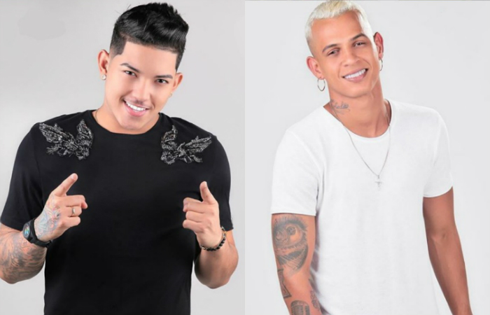 MC Japão, do hit Tudo Putiane, e Dadá Boladão, conhecido por De Ladin. Foto: Cenário Filmes/Divulgação/ MC Japão, do hit Tudo Putiane, e Dadá Boladão, conhecido por De Ladin. Foto: Cenário Filmes/Divulgação/