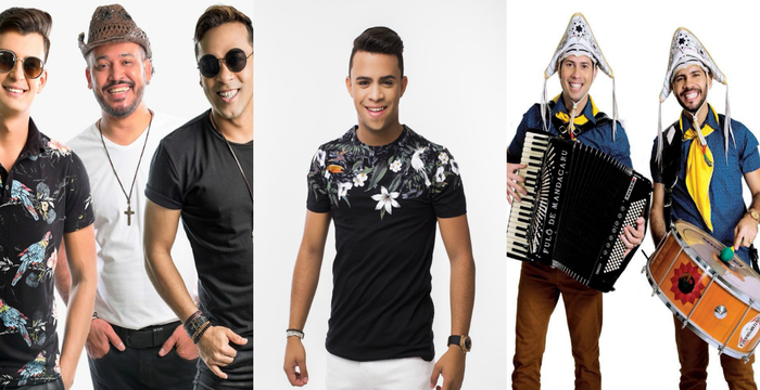 Evento vai contar com shows de Cavaleiros do Forró, Luan Douglas, Fulô de Mandacaru entre outras atrações. Fotos: Divulgação