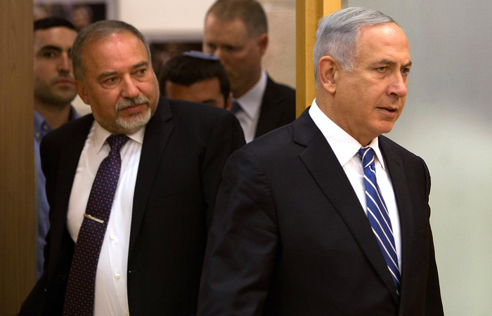 Avigdor Lieberman e Netanyahu se enfrentam nas eleiçõe. Foto: MENAHEM KAHANA / AFP/ Avigdor Lieberman e Netanyahu se enfrentam nas eleiçõe. Foto: MENAHEM KAHANA / AFP/