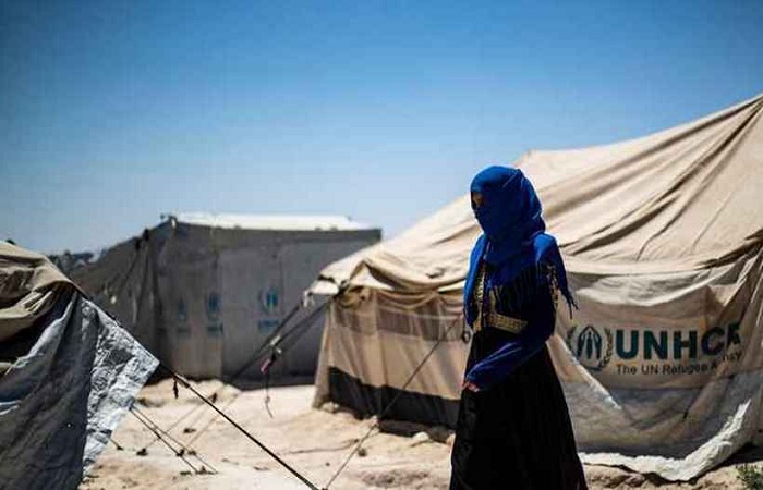 Mulheres e crianças são maioria entre os moradores do campo de Al Hol. FOTO: AFP/Delil Souleiman/Mulheres e crianças são maioria entre os moradores do campo de Al Hol. FOTO: AFP/Delil Souleiman Mulheres e crianças são maioria entre os moradores do campo de Al Hol. FOTO: AFP/Delil Souleiman/Mulheres e crianças são maioria entre os moradores do campo de Al Hol. FOTO: AFP/Delil Souleiman