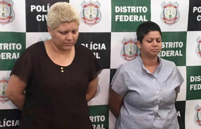 Rosana (esquerda) e Kacyla Pryscila, suspeitas de matar e esquartejar menino de 9 anos no DF. Foto: Polícia Civil do Distrito Federal/Divulgação/ Rosana (esquerda) e Kacyla Pryscila, suspeitas de matar e esquartejar menino de 9 anos no DF. Foto: Polícia Civil do Distrito Federal/Divulgação/