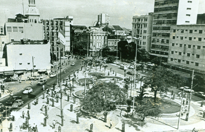 Praça da Independência, conhecida como Pracinha do Diario, em Santo Antônio/Foto: Arquivo/DP/D.A Press