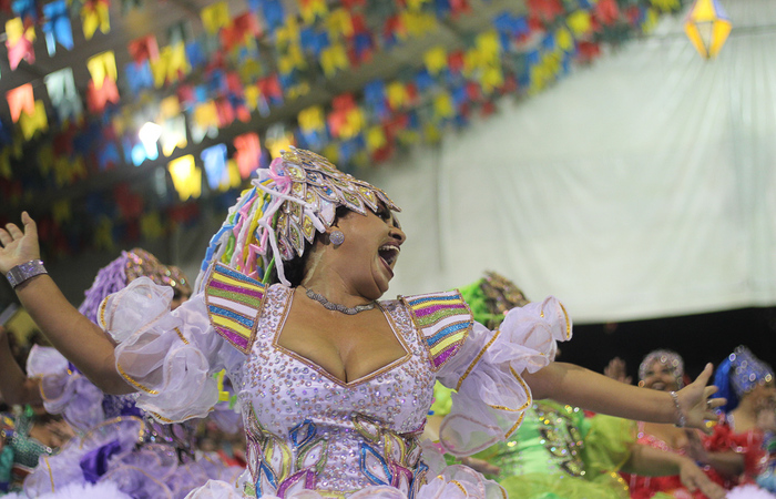 Daiana Carvalho, noiva da Junina Matutada. Foto: Samuel Calado/DP