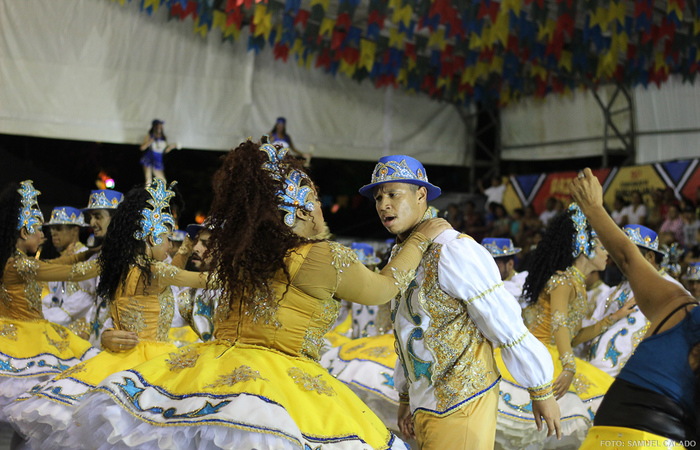 Junina Traque, do bairro de Santo Amaro, no Recife. Foto: Samuel Calado/DP