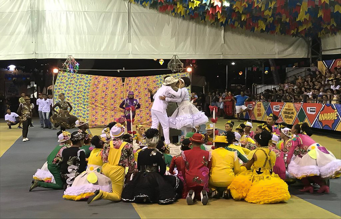Junina Chinelar, da cidade de Tracunhaém. Foto: Samuel Calado/DP