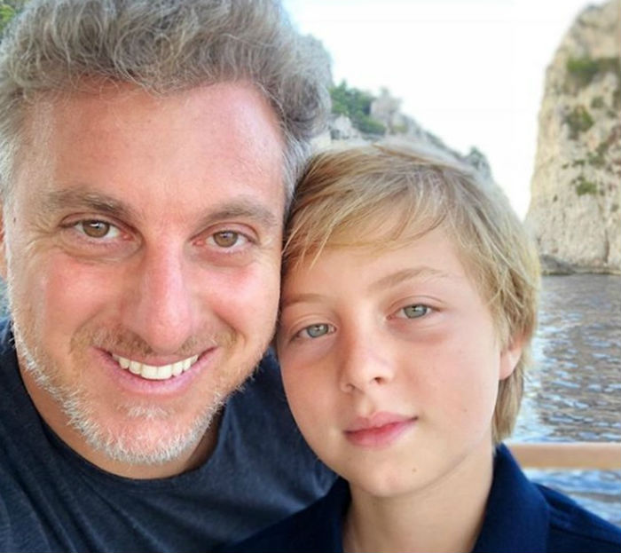 Luciano Huck e o filho Ben&iacute;cio. Foto: Reprodu&ccedil;&atilde;o/Redes Sociais Luciano Huck/