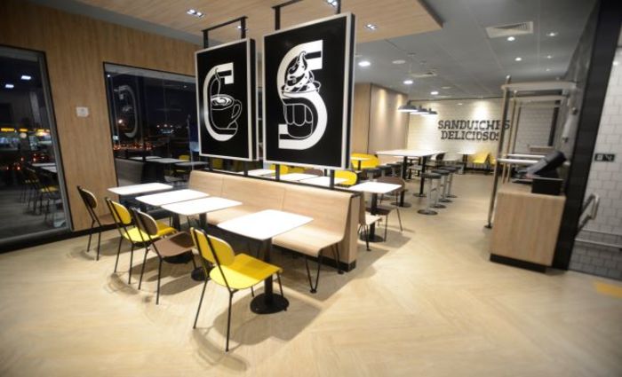 O novo restaurante est&aacute; 100% enquadrado no novo conceito da marca, que tem sido implementada em outras unidades da regi&atilde;o. Foto: Leo Caldas/Divulga&ccedil;&atilde;o/
