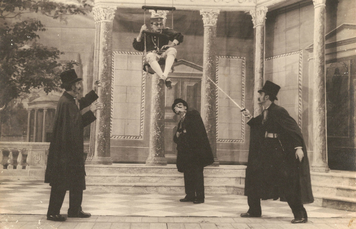 O Príncipe Medroso - Teatro de Brinquedo em 1953. Foto: Acervo Projeto Memórias da Cena Pernambucana