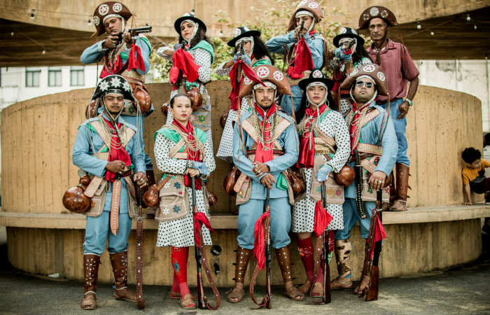 O grupo de xaxado Cabras de Lampião. Foto: Cabras de Lampião/Divulgação/