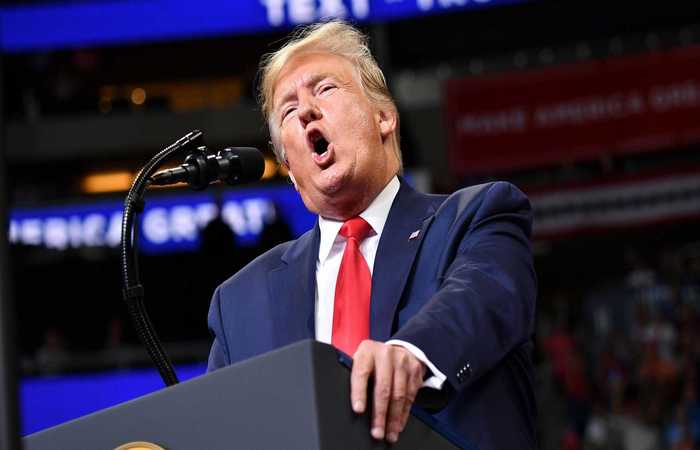 Trump caracterizou a mídia como 'associação doentia e muito patética'. Foto: Mandel Ngan/AFP./ Trump caracterizou a mídia como 'associação doentia e muito patética'. Foto: Mandel Ngan/AFP./