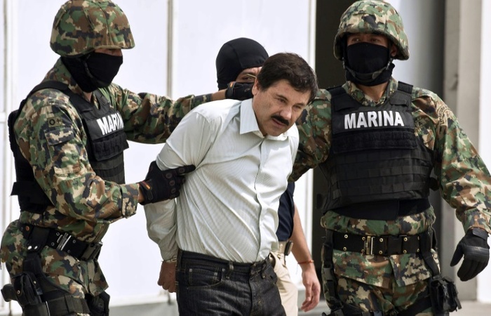 'El Chapo' foi condenado na última quarta-feira (17). Foto: AFP/Arquivos./ 'El Chapo' foi condenado na última quarta-feira (17). Foto: AFP/Arquivos./