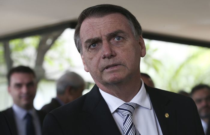 Bolsonaro falou sobre a demissão do diretor do Inpe em entrevista no Palácio da Alvorada, em Brasília. FOTO: Agência Brasil/
