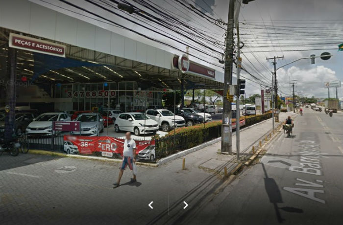 Depredação aconteceu em loja localizada no bairro de Piedade. Foto: Reprodução Google Street View./ Depredação aconteceu em loja localizada no bairro de Piedade. Foto: Reprodução Google Street View./