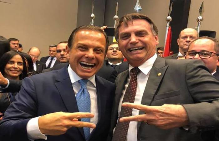 Doria e Bolsonaro tinham uma relação melhor antes do nome do governador ganhar destaque como uma das prováveis candidaturas à presidência nas próximas eleições. Foto: Reprodução/Redes Sociais/Foto: Reprodução/Redes Sociais
