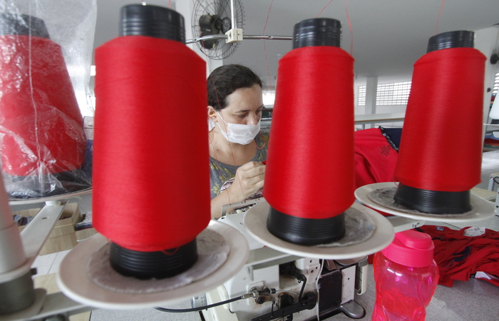 Polo têxtil, no Agreste pernambucano. Crédito: Ricardo Fernandes/DP/