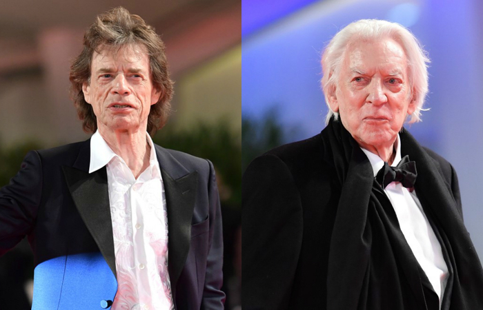 Mick Jagger e Donald Sutherland criticam Bolsonaro e Trump - Créditios: AFP./