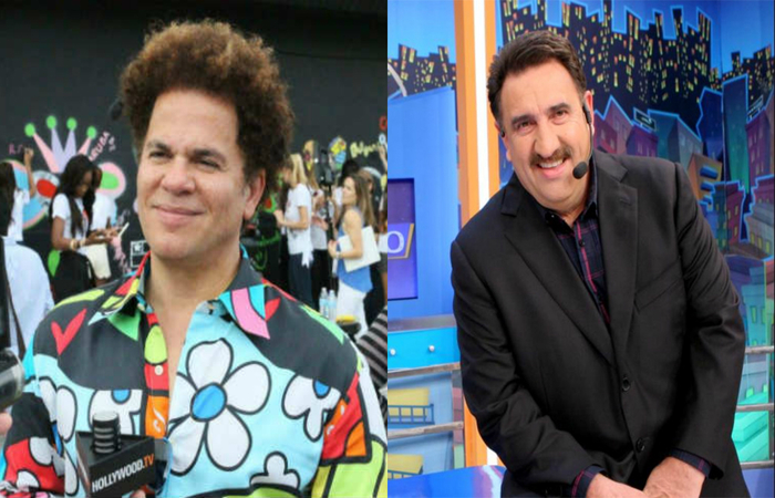 Romero Britto e Ratinho - Créditos: Reprodução/Facebook./