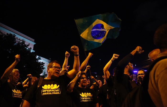 Sindicato dos Policiais Civis quer reparação financeira do PJES - Bruna Costa/Esp. DP