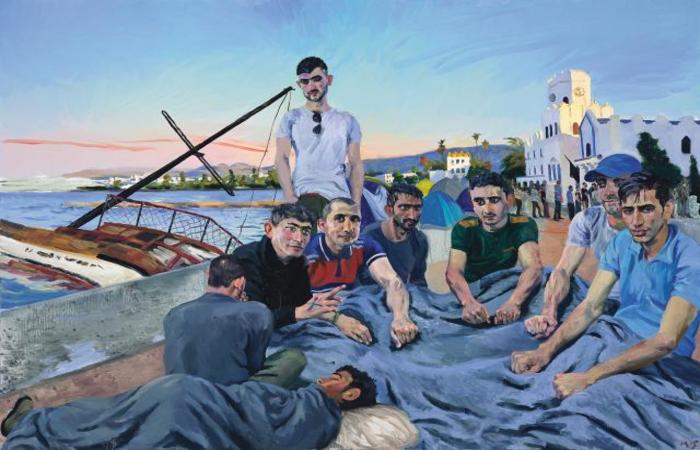 Refugees 4 (2015) - Liu Xiaodong - Créditos: Phillipescollection.org/ Refugees 4 (2015) - Liu Xiaodong - Créditos: Phillipescollection.org/