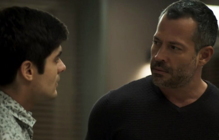Leandro e Agno. Foto: TV Globo/Reprodução