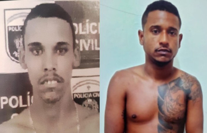 José Henrique e Wallyson Wendel, respectivamente. Foto: Cortesia/Polícia Civil