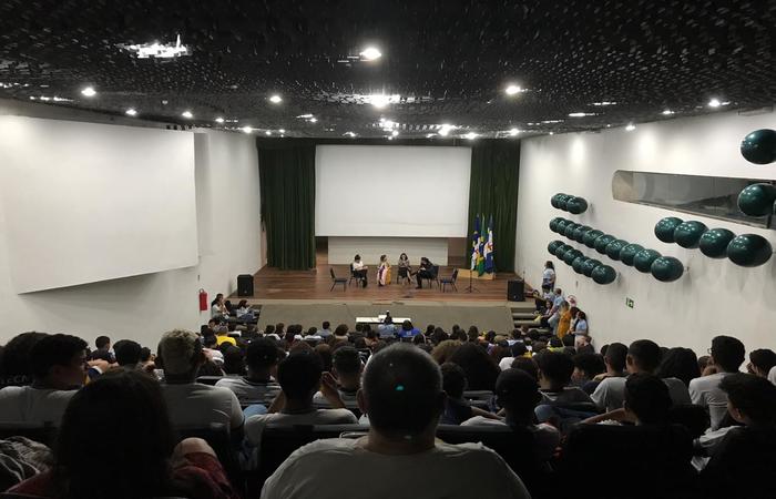 O evento lotou o auditório Ribeira, no Centro de Convenções e teve a participação de mais de 150 pessoas. Foto: Julliana Brito/Esp. DP
