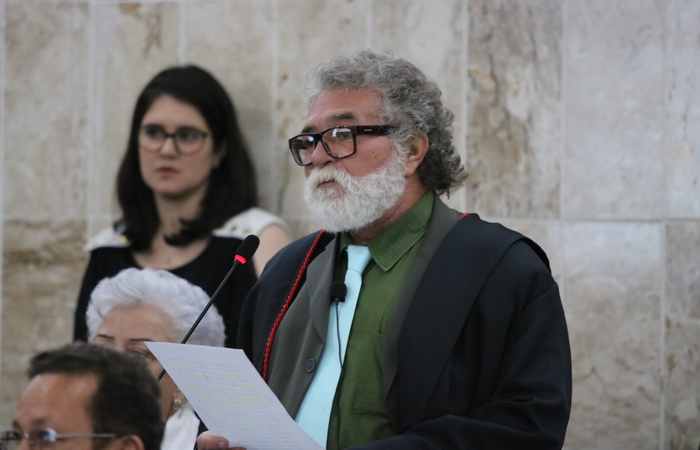 Em um dos últimos casos de repercussão que atuou, o advogado Gilberto Marques fez a defesa de Edvan Luiz, suspeito de matar a fisioterapeuta Tássia Mirella Sena. Crédito: Tarcísio Augusto Esp DP/ Em um dos últimos casos de repercussão que atuou, o advogado Gilberto Marques fez a defesa de Edvan Luiz, suspeito de matar a fisioterapeuta Tássia Mirella Sena. Crédito: Tarcísio Augusto Esp DP/
