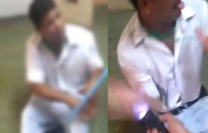Apesar de o caso ter ocorrido há mais de um ano, as imagens da tortura foram divulgadas somente agora - Créditos: Reprodução./ Apesar de o caso ter ocorrido há mais de um ano, as imagens da tortura foram divulgadas somente agora - Créditos: Reprodução./
