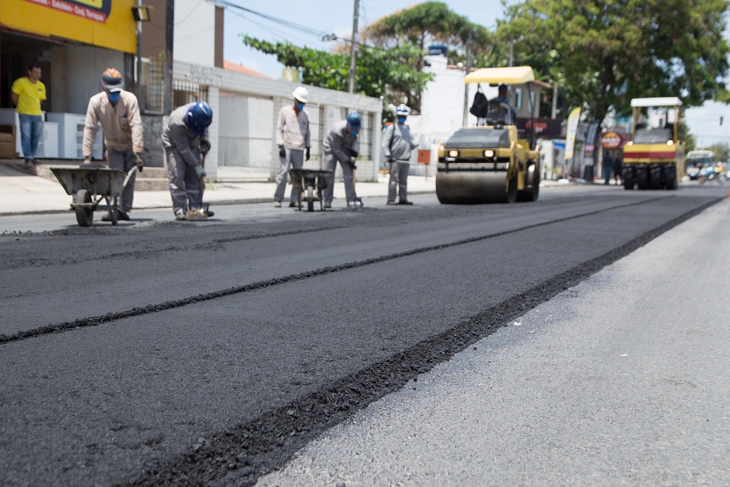 Ao todo, 4,5 km da via serão beneficiados nessa última etapa da obra. Crédito: Jonson Pereira/PMP Divulgação/ Ao todo, 4,5 km da via serão beneficiados nessa última etapa da obra. Crédito: Jonson Pereira/PMP Divulgação/