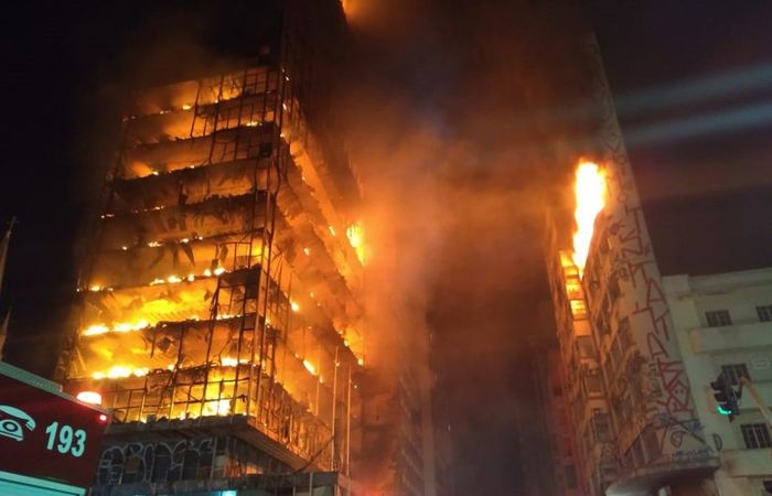 Foto: Bombeiros de SP/Reprodução/Foto: Bombeiros de SP/Reprodução