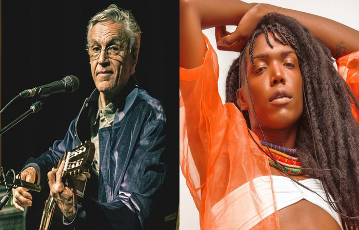 Na edição da revista GQ de outubro, o cantor conta ter conhecido a cantora durante um sarau em sua casa - Foto: Instagram/Reprodução./