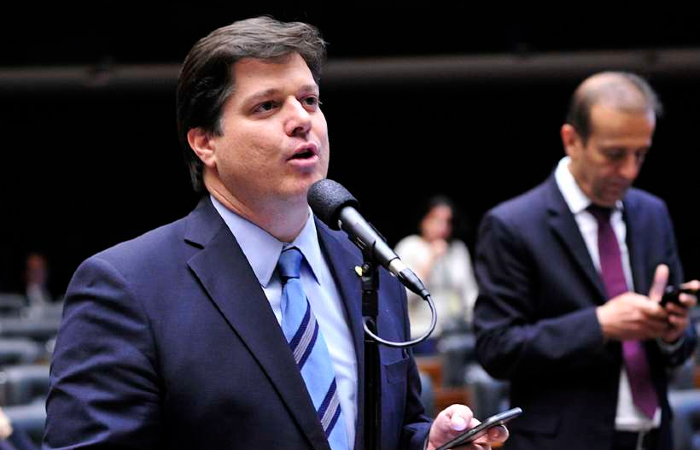'O MDB, hoje, é o maior partido do Brasil', disse Baleia Rossi em seu discurso. Foto: Luis Macedo/Agência Câmara./ 'O MDB, hoje, é o maior partido do Brasil', disse Baleia Rossi em seu discurso. Foto: Luis Macedo/Agência Câmara./