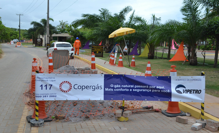 Obra será realizada em duas fases e devem ser concluídas até o primeiro semestre do próximo ano. Foto: Copergás/Divulgação