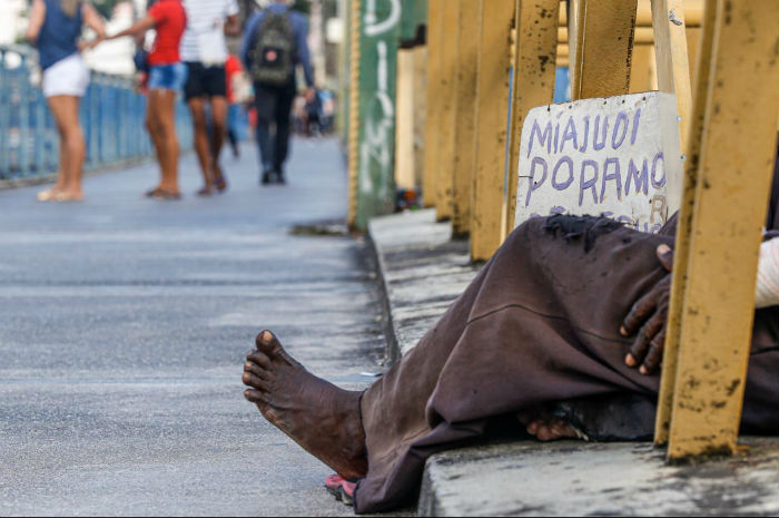 Ponte da Boa Vista em outubro de 2019. Foto: Leandro de Santana/Esp.DP.