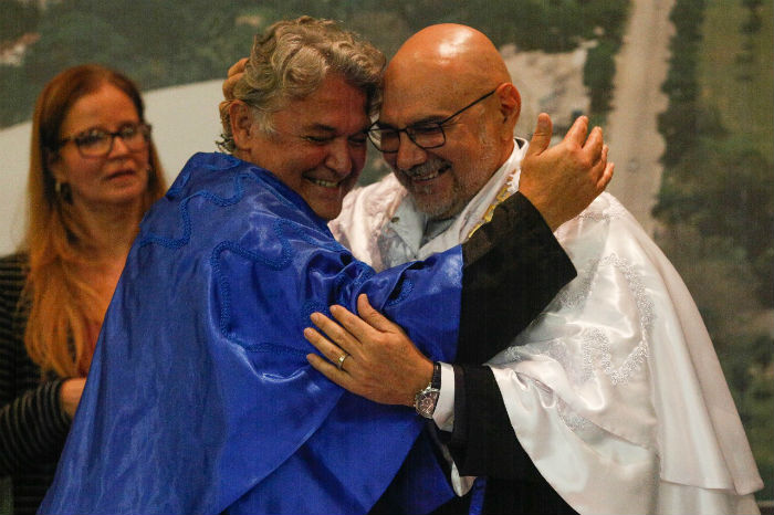 Alfredo Gomes e Moacyr Araújo vão gerir a UFPE no período de 2019 a 2023. Foto: Leandro de Santana/Esp. DP./ Alfredo Gomes e Moacyr Araújo vão gerir a UFPE no período de 2019 a 2023. Foto: Leandro de Santana/Esp. DP./