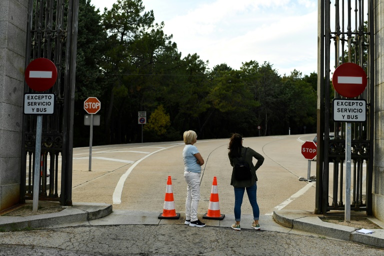 A entrada do Vale dos Caídos, mausoléu onde está enterrado o dicador espanhol Francisco Franco. Foto: Arquivo/AFP/ A entrada do Vale dos Caídos, mausoléu onde está enterrado o dicador espanhol Francisco Franco. Foto: Arquivo/AFP/
