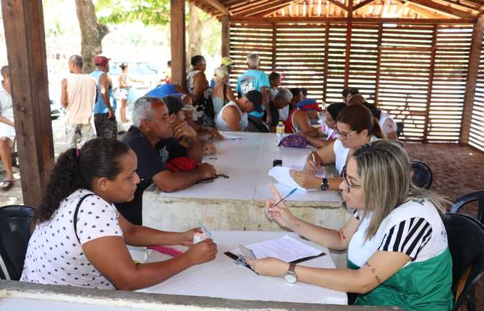 Cadastramento dos pescadores do Cabo de Santo Agostinho é uma iniciativa do município para ajuda com recursos próprios. Crédito PMCS/Divulgação/ Cadastramento dos pescadores do Cabo de Santo Agostinho é uma iniciativa do município para ajuda com recursos próprios. Crédito PMCS/Divulgação/